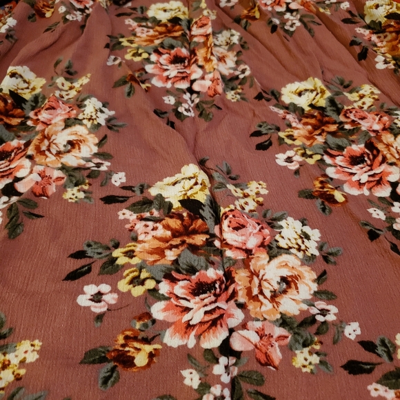 Womens Umgee M/L floral duster. In good condition - Picture 5 of 5